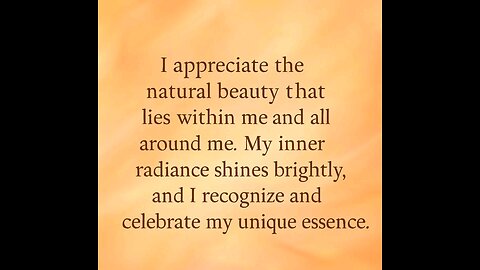"Daily Affirmation for Beauty, Confidence & Self-Love 🌸✨"