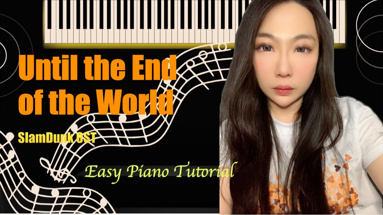Until the End of the World PIANO Sekai Ga Owaru Made Wa Slam Dunk OST Easy Slow