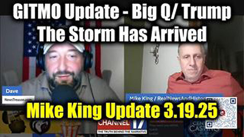 MIKE KING: FULL INTEL DROP 3.19.25 - TRUMP/Q SECRET! GET READY FOR THE NEXT PHASE!