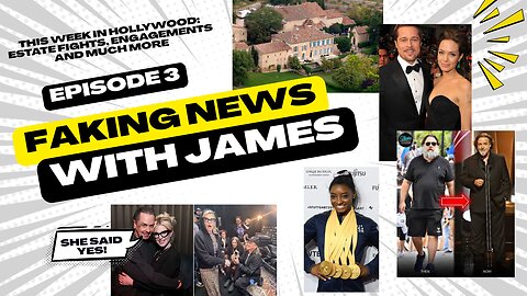 Top 5 Celebrity Stories This Week | Faking News with James | EP. 3