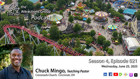 Season 4, Episode 021- Chuck Mingo Returns! + Dynamic Pricing Mania! | Attractions Group Podcast