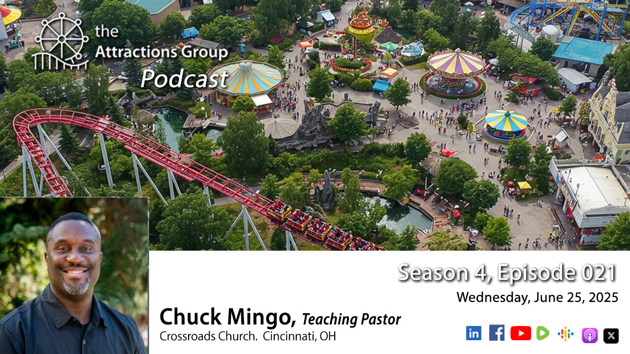 Season 4, Episode 021- Chuck Mingo Returns! + Dynamic Pricing Mania! | Attractions Group Podcast