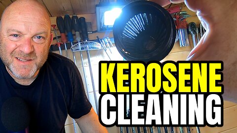 Ultrasonic Cleaning of Carb Pod Filters With Kerosene