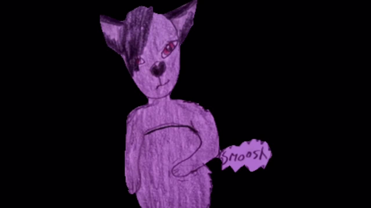 Kurai Ōkami Belly Squish Animation