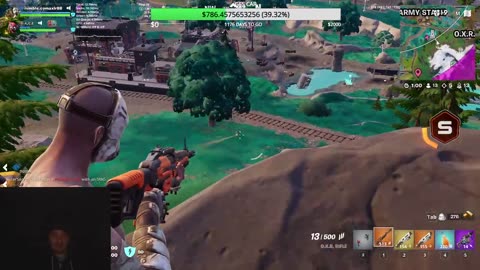 some fortnite, first stream in a 3 months