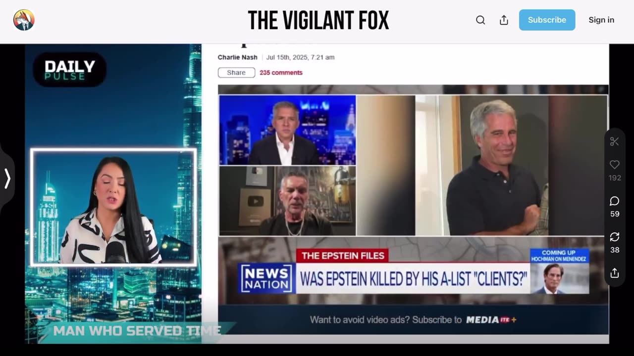 Man Who Served Time in Same Cell as Epstein Says 'There's Just No Way' He Was Able to Kill Himself: 'It Would Be Almost Impossible'