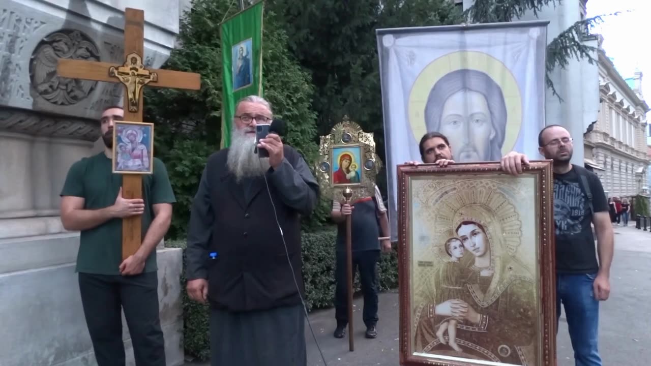483-ћа Литија (2) - Велеиздајнику не одговара тема геј параде, зато је лажне патриоте игноришу
