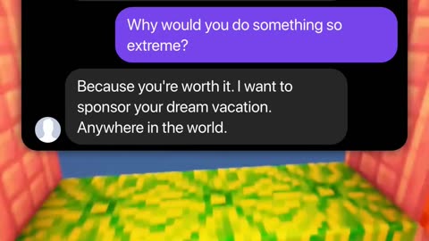 When Devotion Goes Too Far 🌴💸 #RichFan #DreamVacation #LoveBlindness