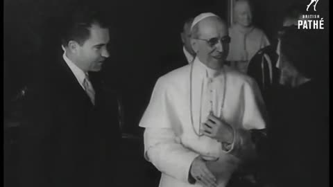 Nixon's Audience With Pope (1957)
