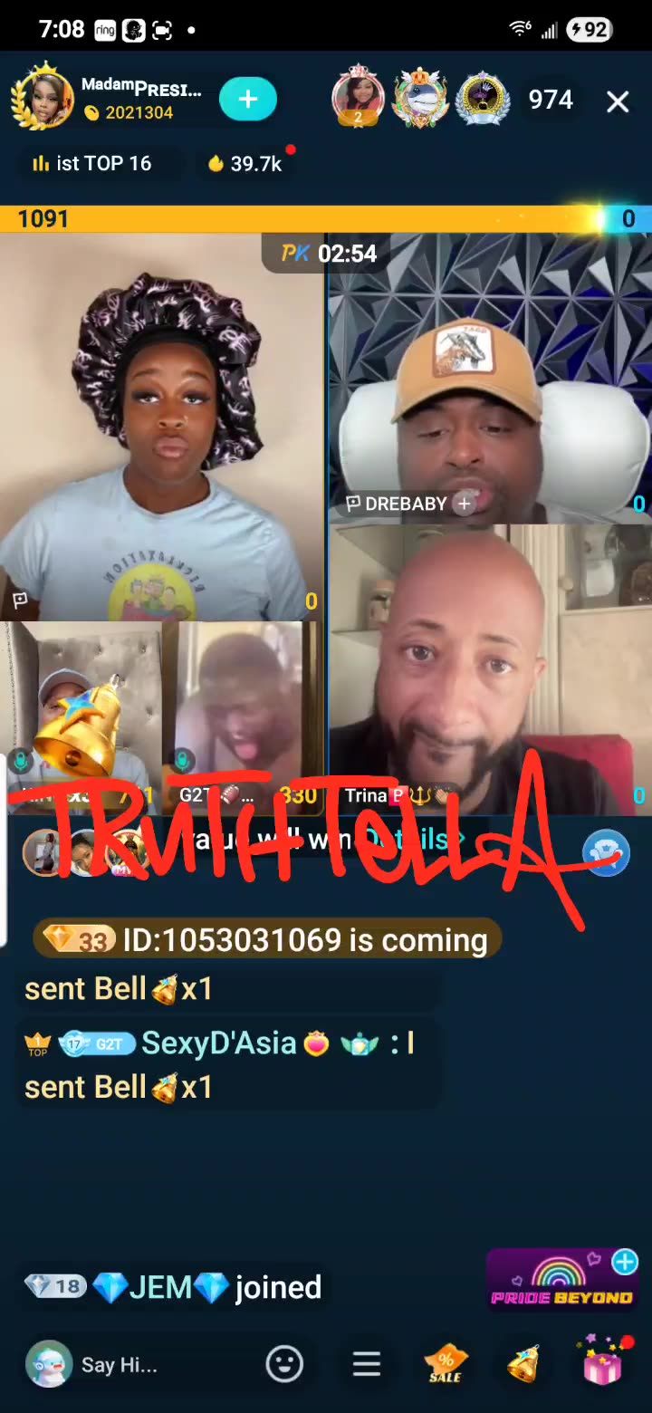 MADAM LO TEAM PK WITH DREBABY, DAREALSUPABIHH, TRINA B, & G2T