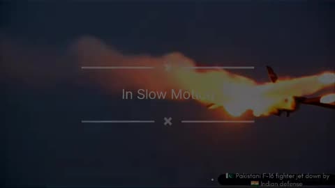 🇵🇰Pakistani F-16 fighter jet down by 🇳🇪Indian defense