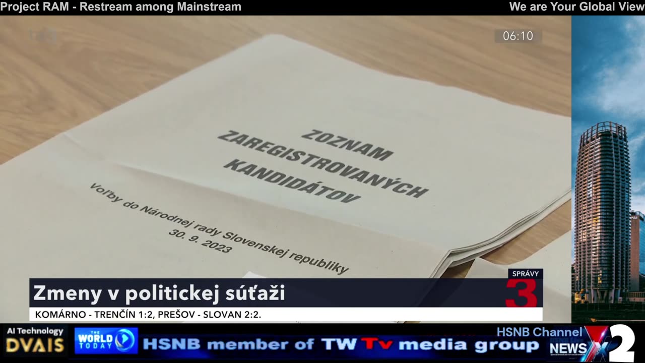 HSNB SKYLINE-live restream from Eutelsat 9b
