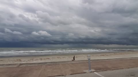 Lightening in Galveston, TX 11/01/2025