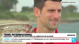 Novak Djokovic sobre el veneno con microchip(pseudo vacuna)