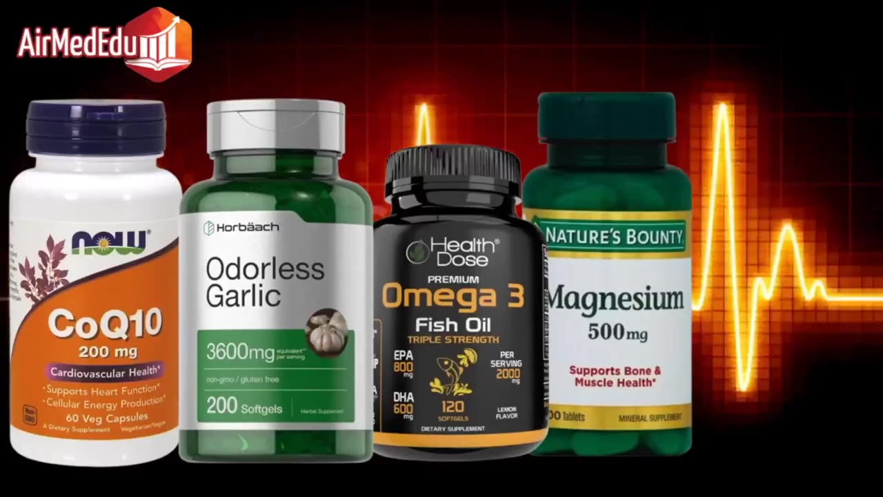 4 Best Supplements to Treat High Blood Pressure