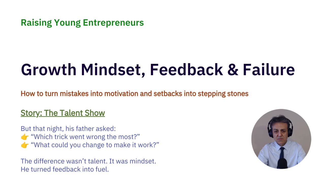 Lesson 7: Growth Mindset, Feedback & Failure
