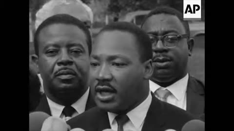 Aug. 5, 1965 | MLK Speaks to Press After White House Meeting