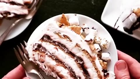 Smores No-Bake Icebox Cake
