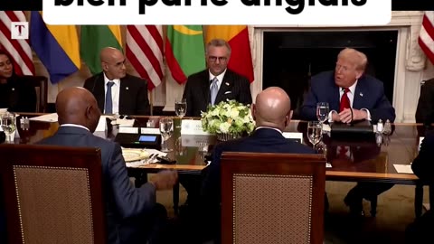 La remarque de Trump au président libérien en anglais suscite l'indignation : une gaffe diplomatique