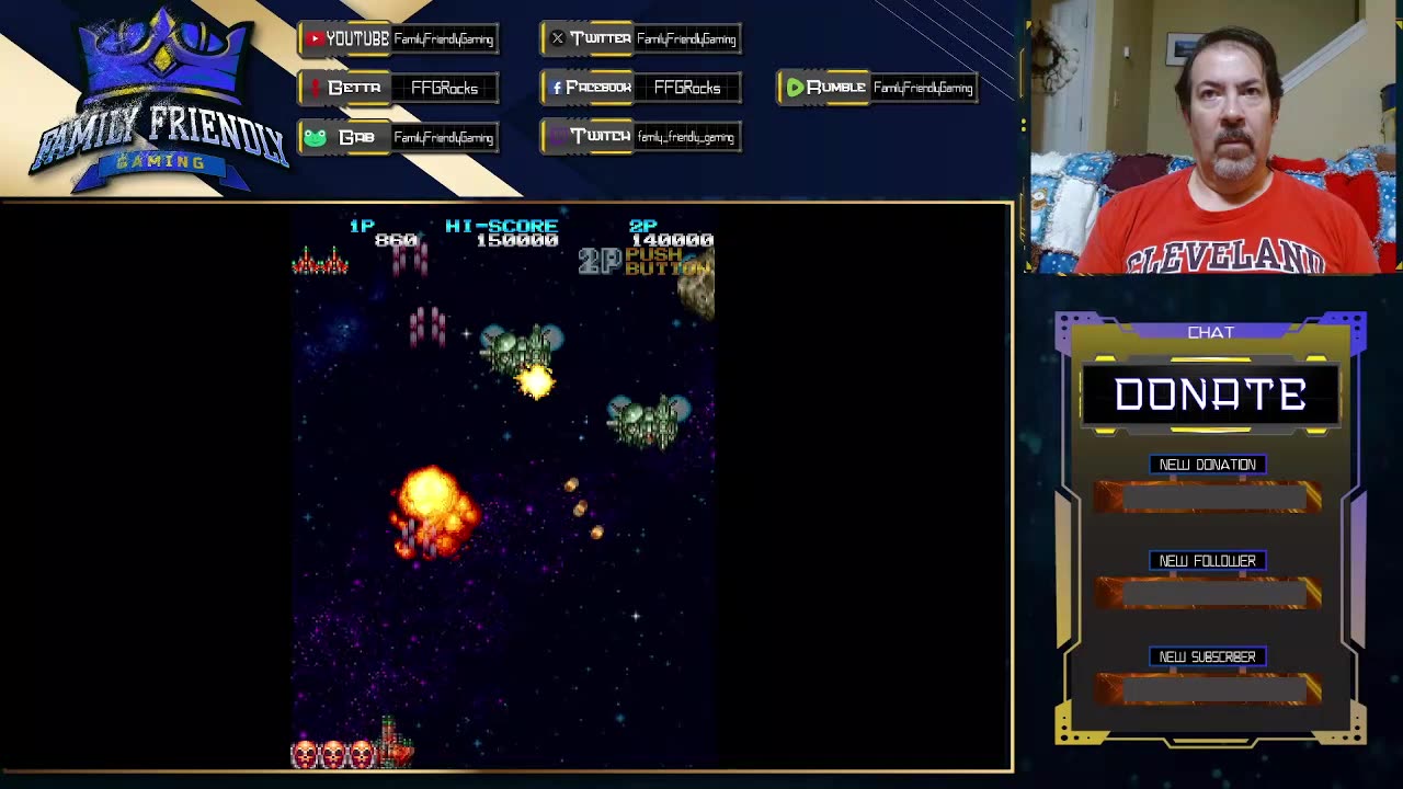 Truxton II Arcade Gameplay