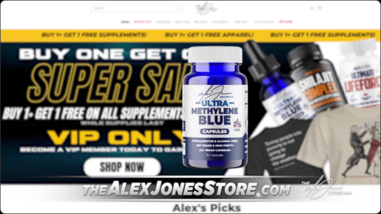 The Alex Jones Show FRIDAY LIVE SHOW STREAM 8/1/25