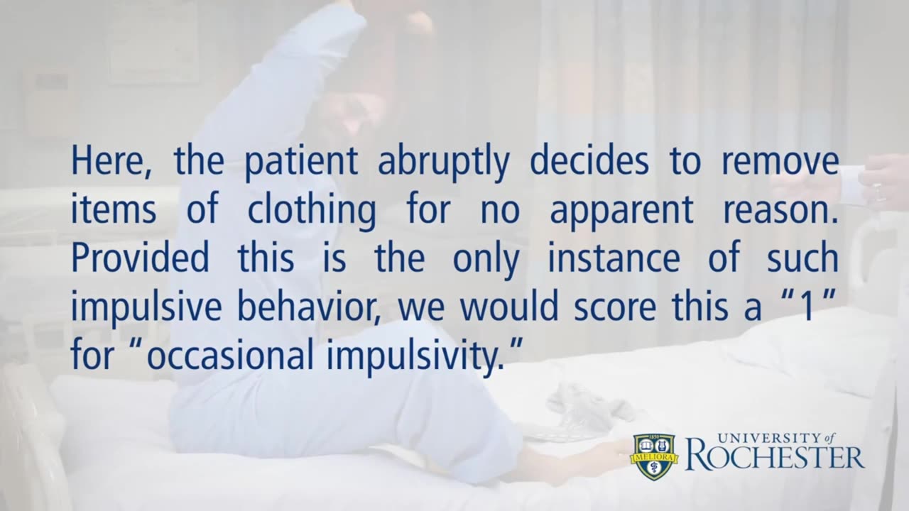 impulsivity in catatonia