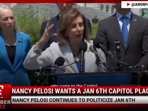 Nancy Pelosi Wants A Jan 6th Capitol Plaque