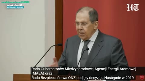 Lavrov Detonates Diplomatic Bomb Hours Before NATO Summit, Humiliates West On Cam 2025.06.24