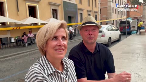 DCNF Reporting: Vatican Visitors React To First American Pope?