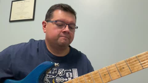 Bb blues with a metronome