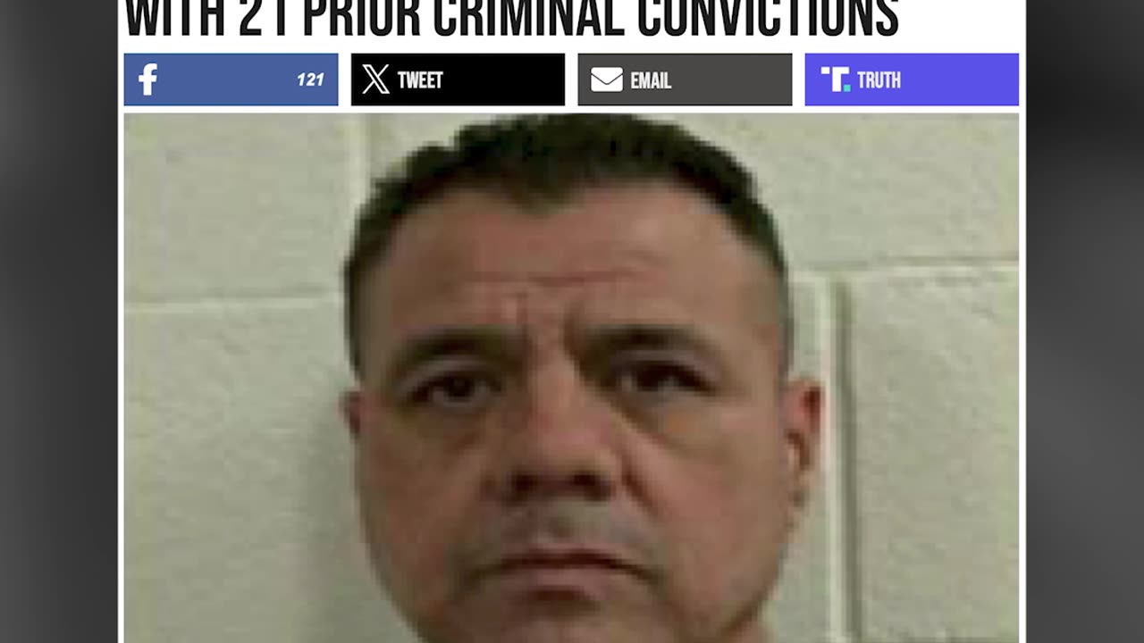 He Had 21 Prior Convictions and Was Still Here!