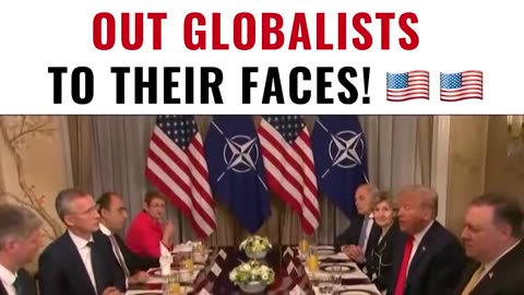 TRUMP NATO BOMBSHELL: Globalists STUNNED as President CONFRONTS Them Face-to-Face