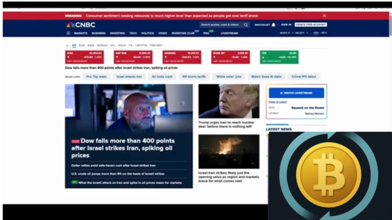 🌍 Markets in Turmoil: Investors Flee to Safe Havens — Is Bitcoin Next? 🛡️