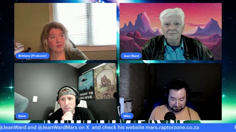 MULTIVERSE LIVE FT Jean Ward | Anomalous Artifacts on MARS!