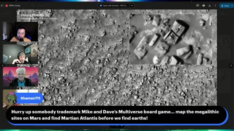 MULTIVERSE LIVE FT Jean Ward | Anomalous Artifacts on MARS!