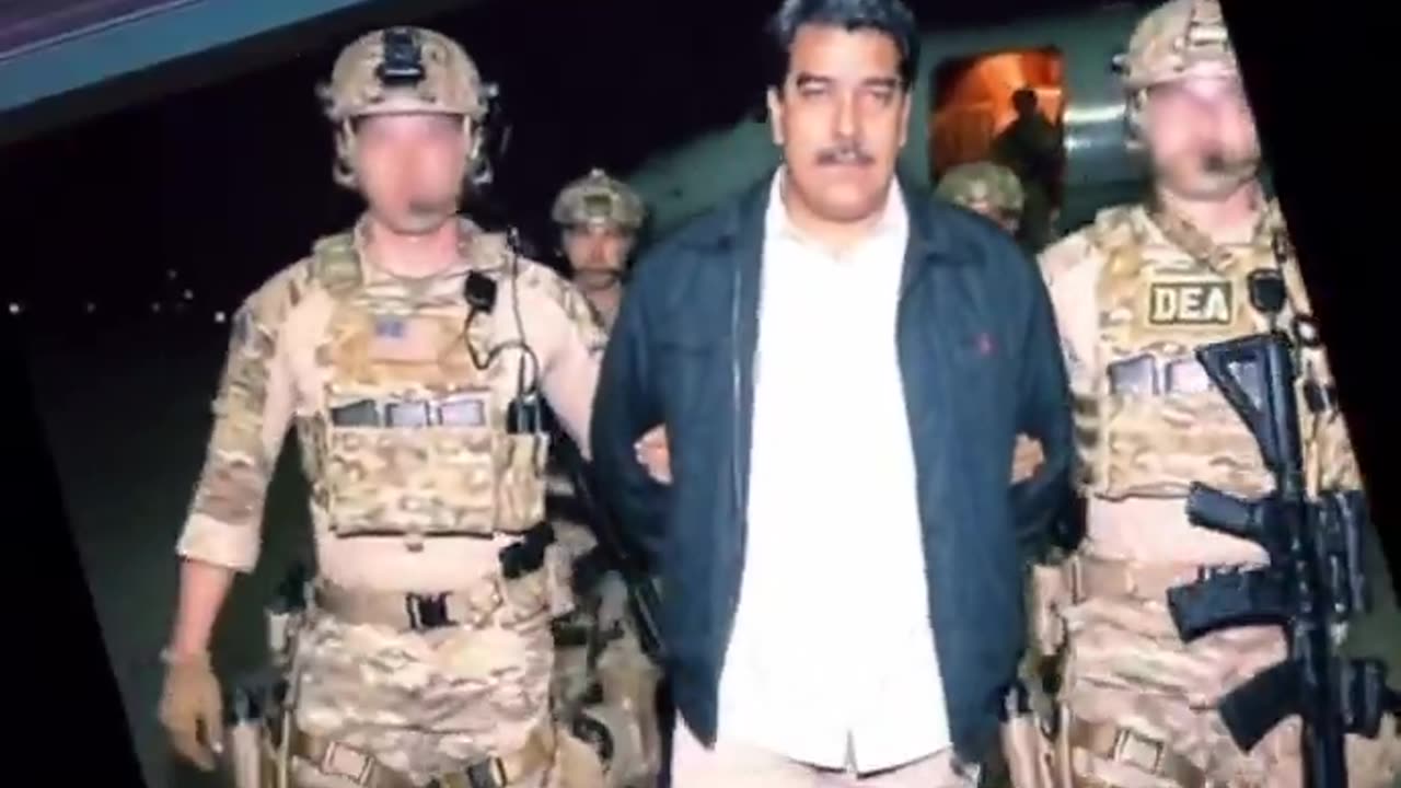 La DEA captura a Maduro en suelo soberano de Venezuela