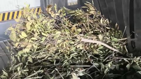 Twin-Shaft Shredder for Garden Waste & Branches!