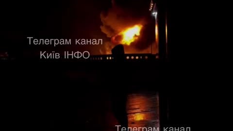 🔥🇷🇺 Ukraine Russia War | Fire Rages After Russian Missile Strike in Kiev | RCF