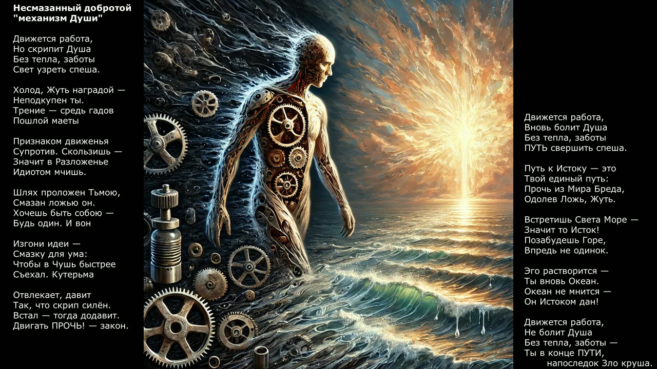 Несмазанный добротой "механизм Души"