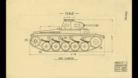 Panzer II, British report