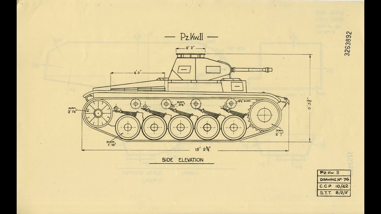 Panzer II, British report