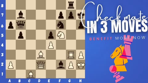 Can you checkmate in 3 moves? (P.2) (White to play)♟️