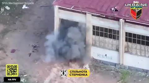Russian footage shows troops run from blast as Ukraine strikes bridge
