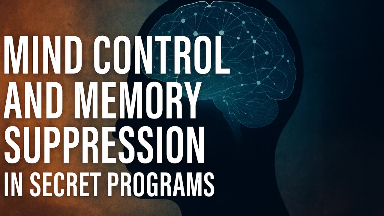 🧠 Part 6 – Mind Control and Memory Suppression in Secret Programs