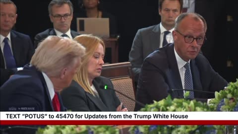 Trump responds to German PM Friedrich Merz’s lecture with fire