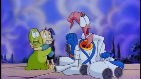 Earth Worm Jim - Ep 1-Sidekicked - 90s Cartoon Show
