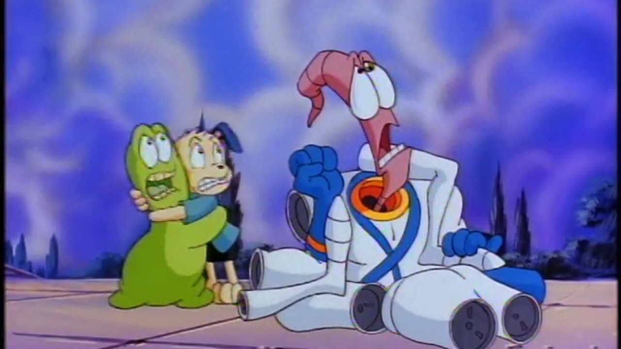 Earth Worm Jim - Ep 1-Sidekicked - 90s Cartoon Show