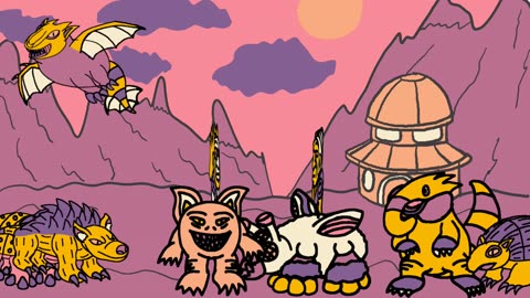 Fantastical Animal Stampede