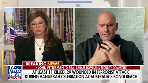 John Fetterman: Anti Semitism Is A Worldwide Scourge