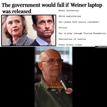 "If the contents of Anthony Weiner's laptop were ever exposed, it would bring down the entire U.S. Government" -David Collum